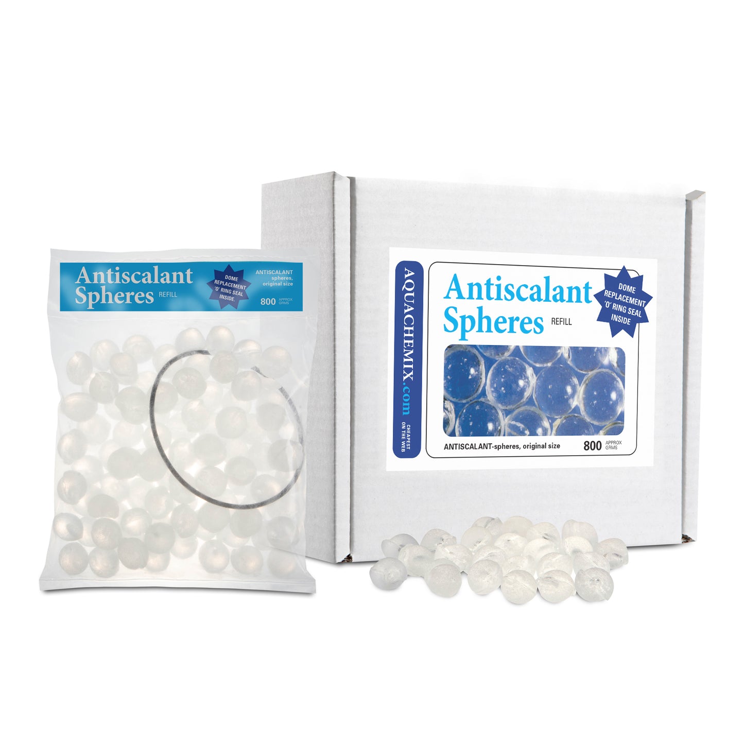 3 x Antiscalant Spheres (Siliphos) Refill Pack 800g