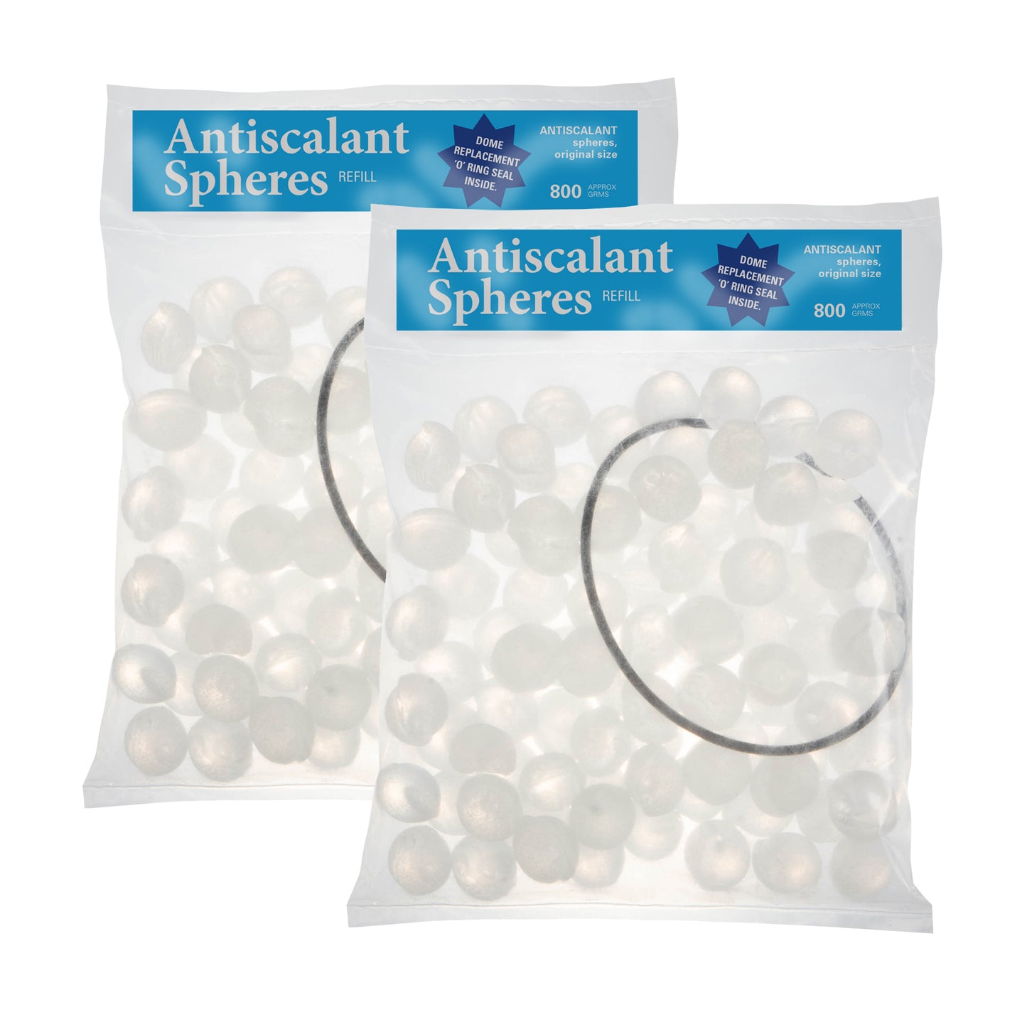 2 x Antiscalant Spheres (Siliphos) Refill Pack 800g